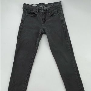 Gap 1969 Gray Denim Womens Size 27/4 Legging Jean